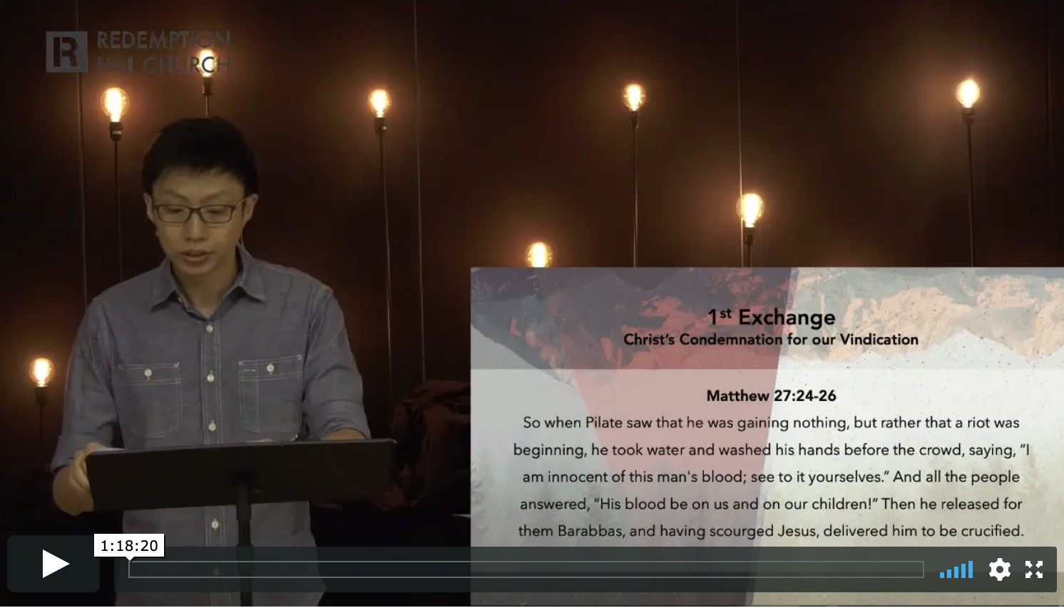 RHC Good Friday Service - 10 April 2020
