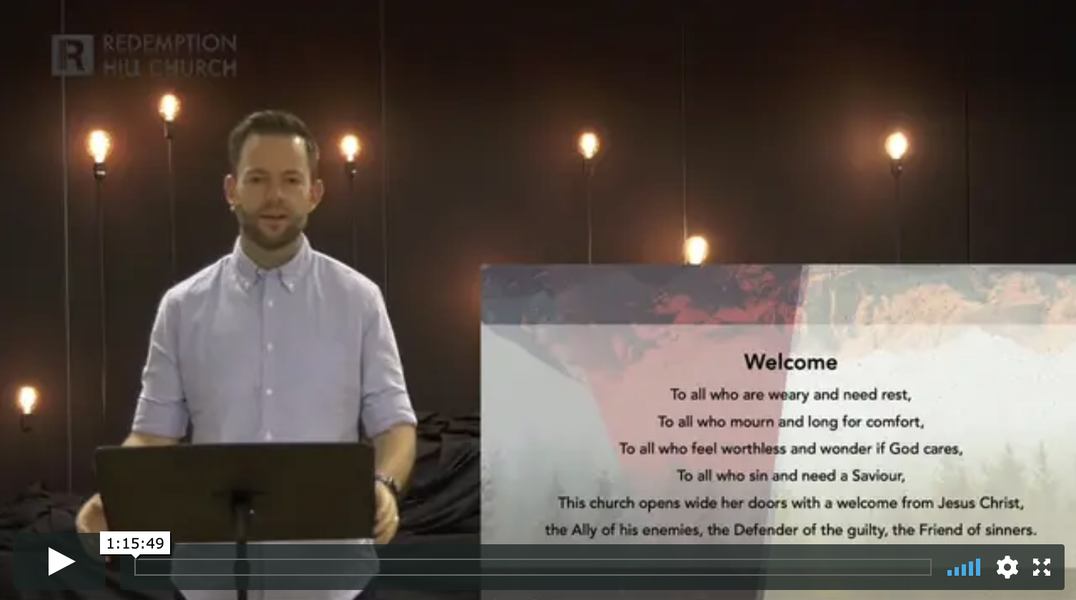 RHC Easter Service - 12 April 2020