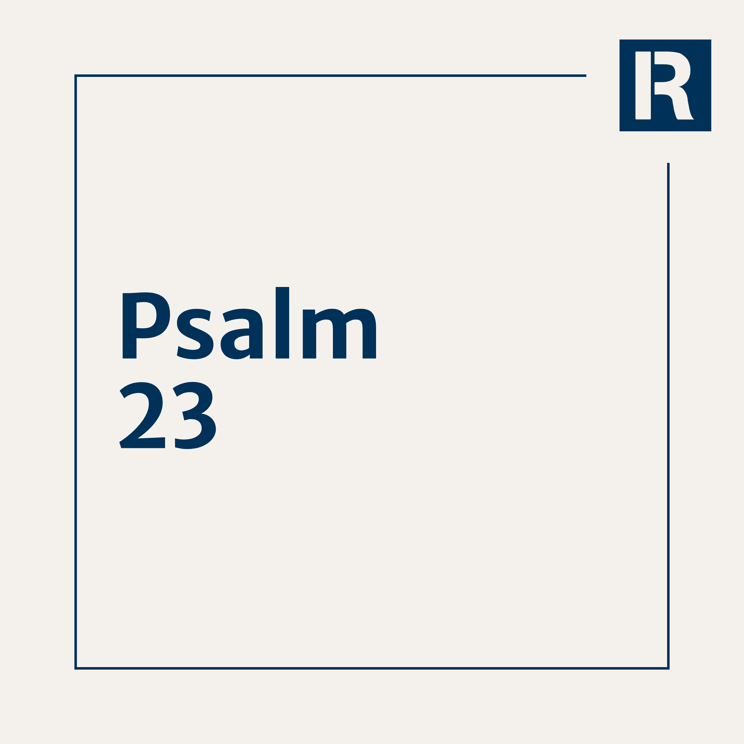 Psalm 23
