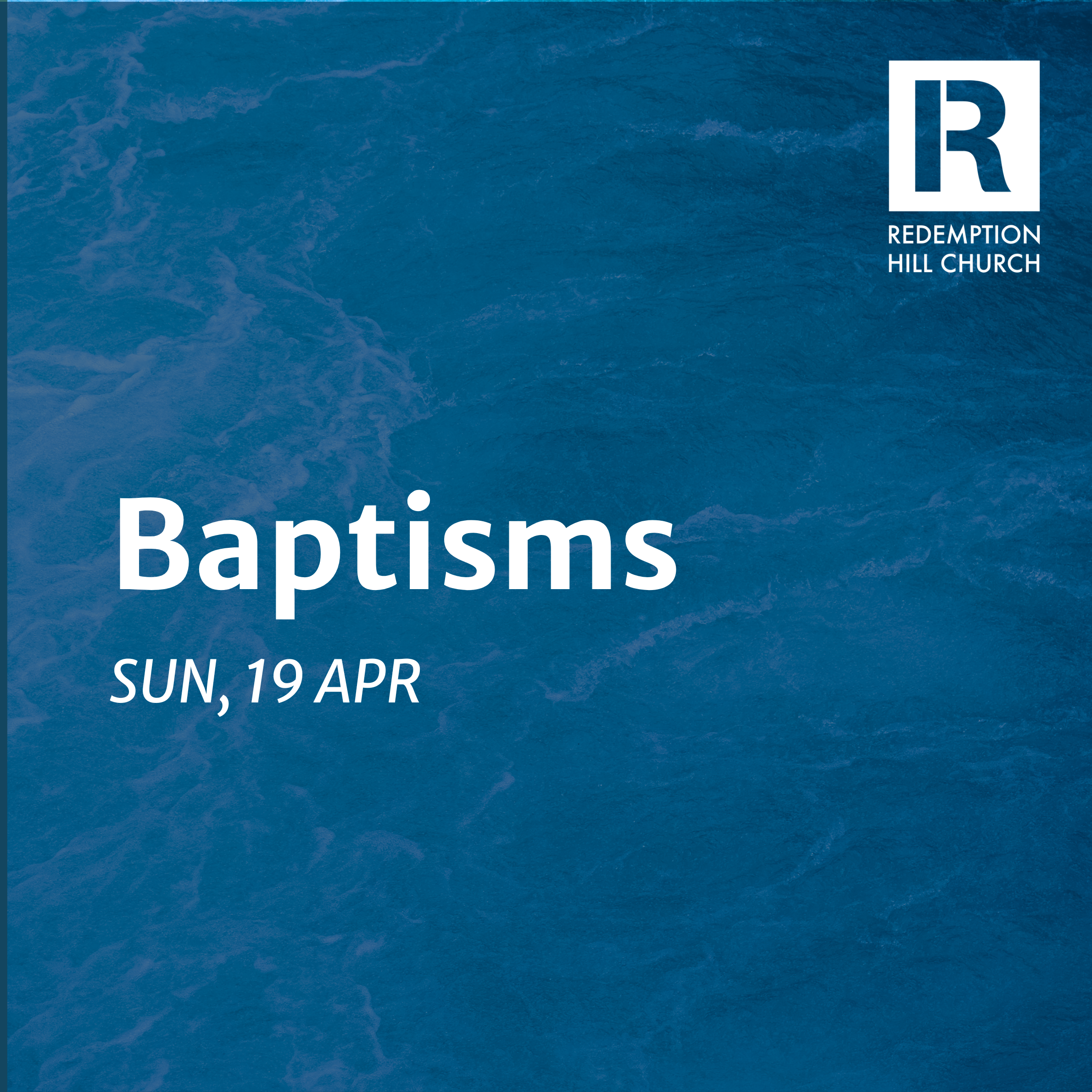 Baptisms