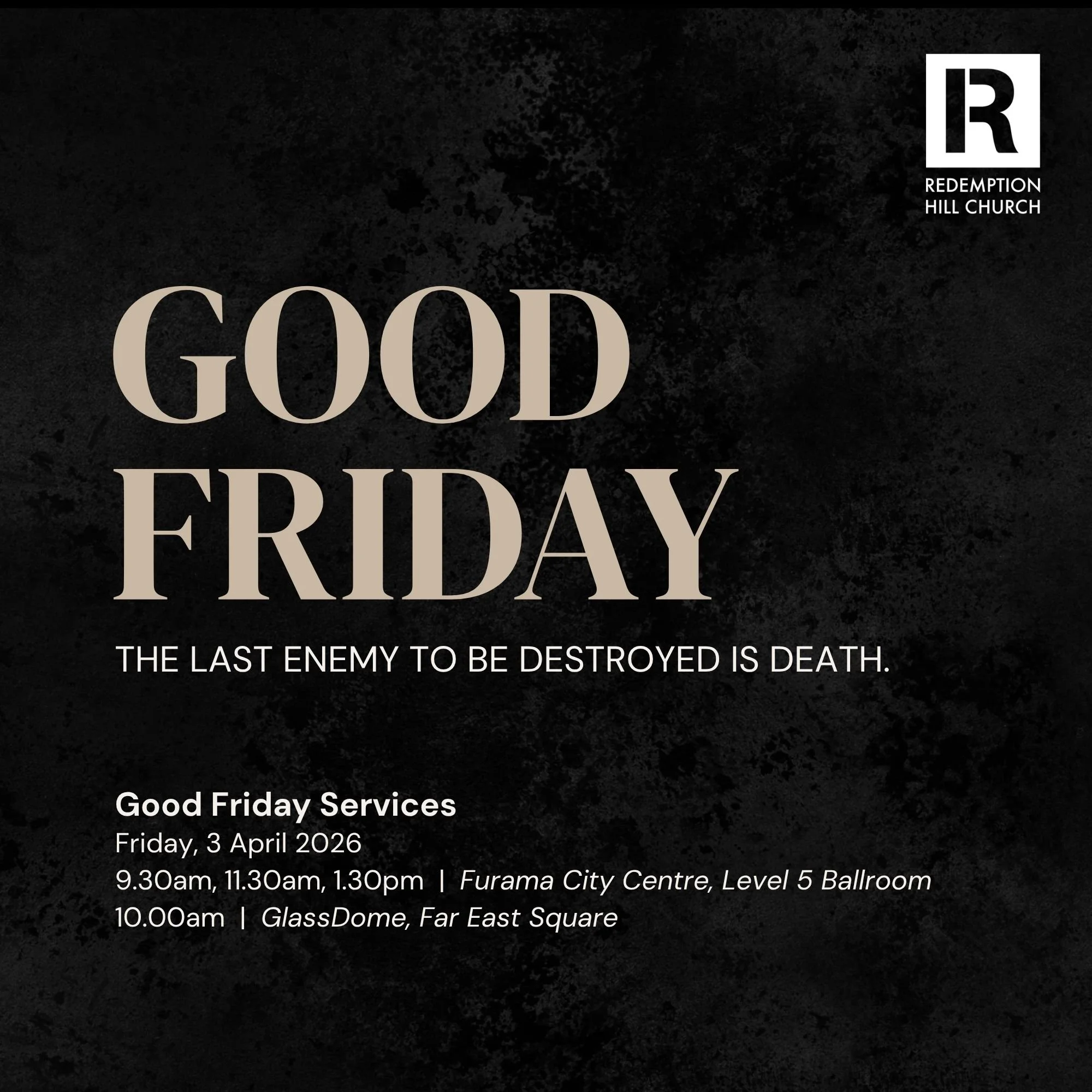 The Last Enemy to Be Destroyed Is Death