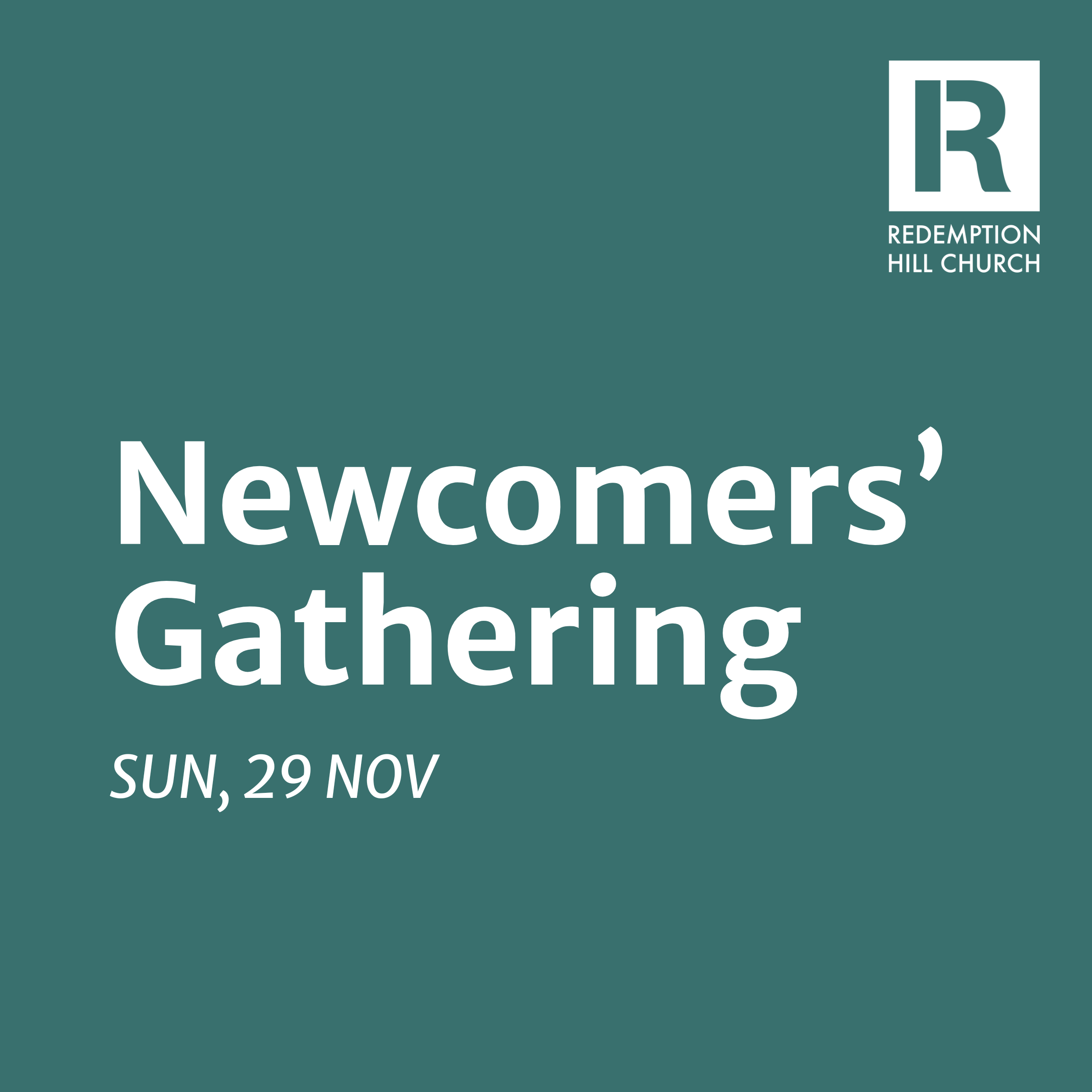 Newcomers' Gathering