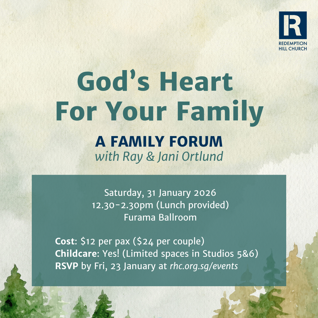 “God’s Heart For Your Family”: A Family Forum with Ray &amp; Jani Ortlund