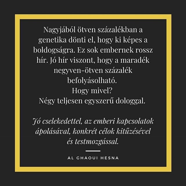 Legyen ez a nap k&uuml;l&ouml;nleges, &eacute;s legal&aacute;bb ma, nőnap alkalm&aacute;b&oacute;l  engedj&uuml;k meg magunknak, hogy csak arra az 50 sz&aacute;zal&eacute;kra koncentr&aacute;ljunk, amit mi tehet&uuml;nk a boldogs&aacute;gunk &eacute;