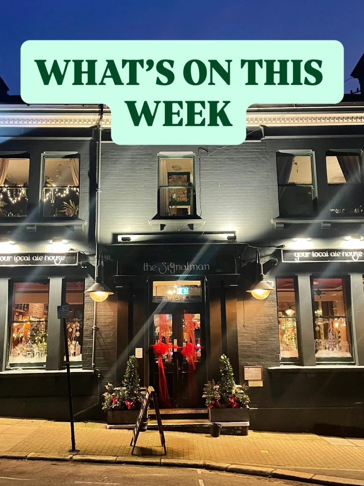 ✨WHATS ON THIS WEEK✨

Sorry it&rsquo;s a bit late, we&rsquo;ve been pooped after how busy it&rsquo;s been!

We&rsquo;ve still got loads of lush stuff on this week and we&rsquo;re especially excited to hopefully have a full happy pub after the Sunderl