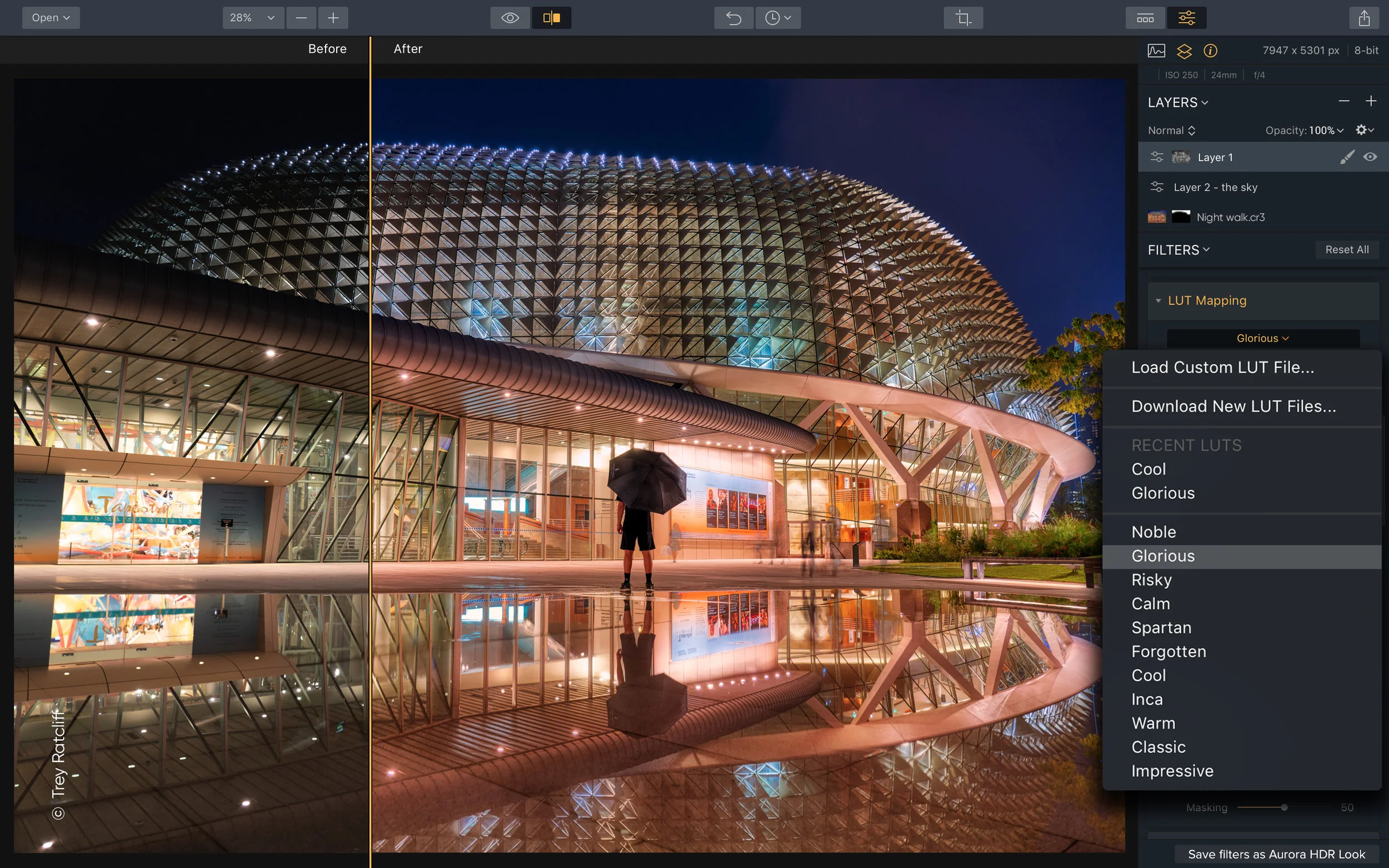 Aurora HDR 2019 - UI_02_LUT mapping_Aurora HDR'19 - SAC Student Discount.jpg