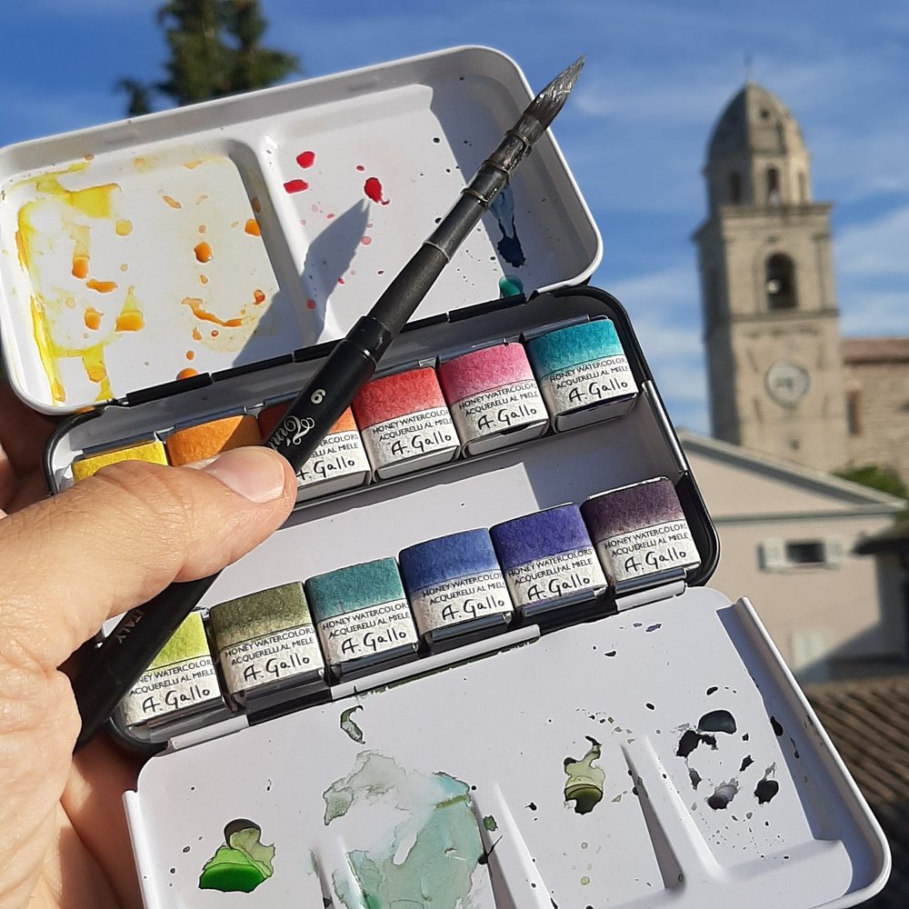 A. Gallo : Handmade Watercolour Paint Sets