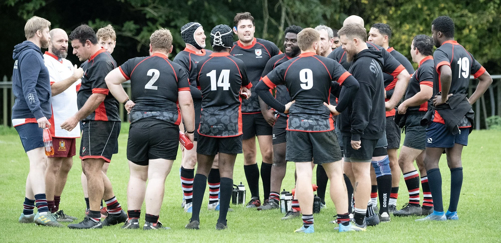 Croydon Wanderers Rugby Football Club 1st Team 2025-2026 at half time