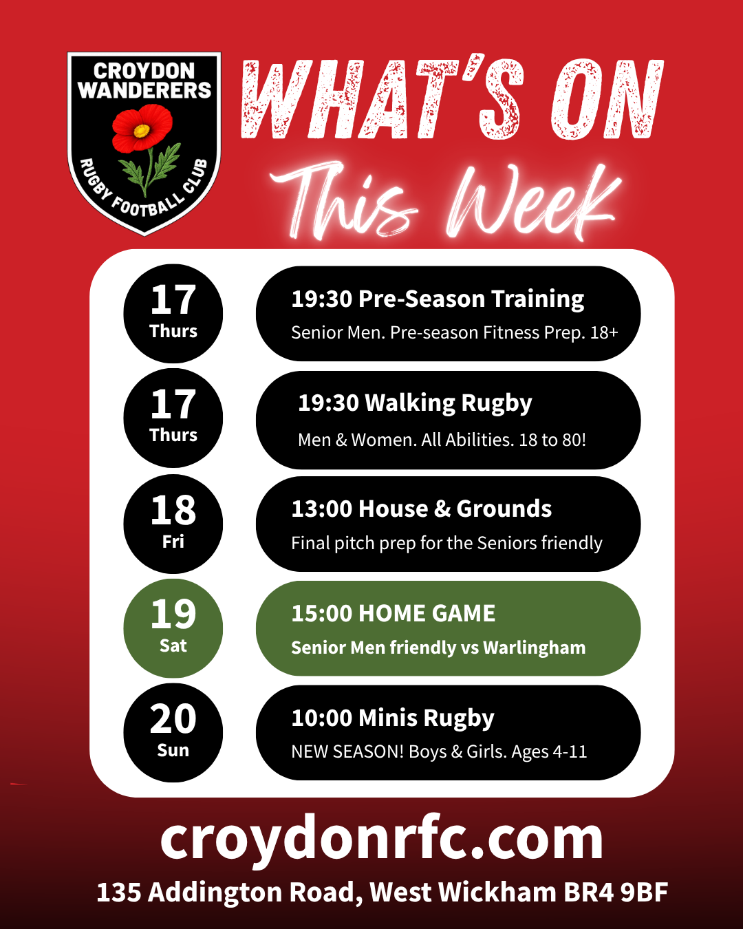 2026-09-14 CWRFC What's On This Week