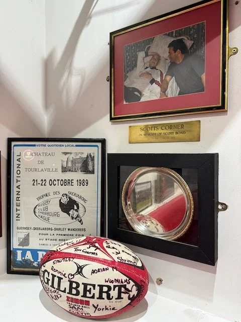 CWRFC Clubhouse memorabilia