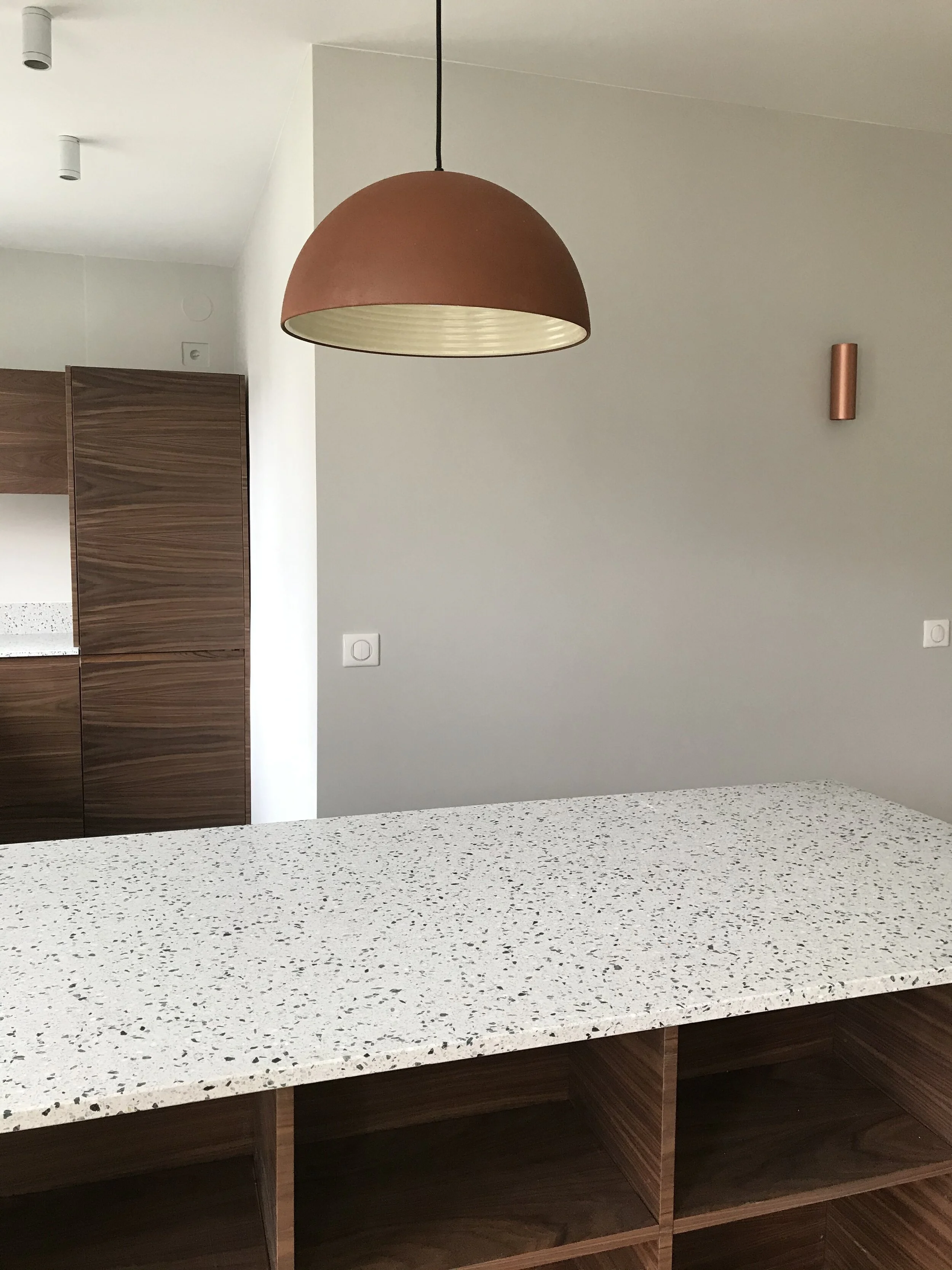  Menilmontant, Interior Design, Furniture design and Color consultancy©Moure / Studio pictures 