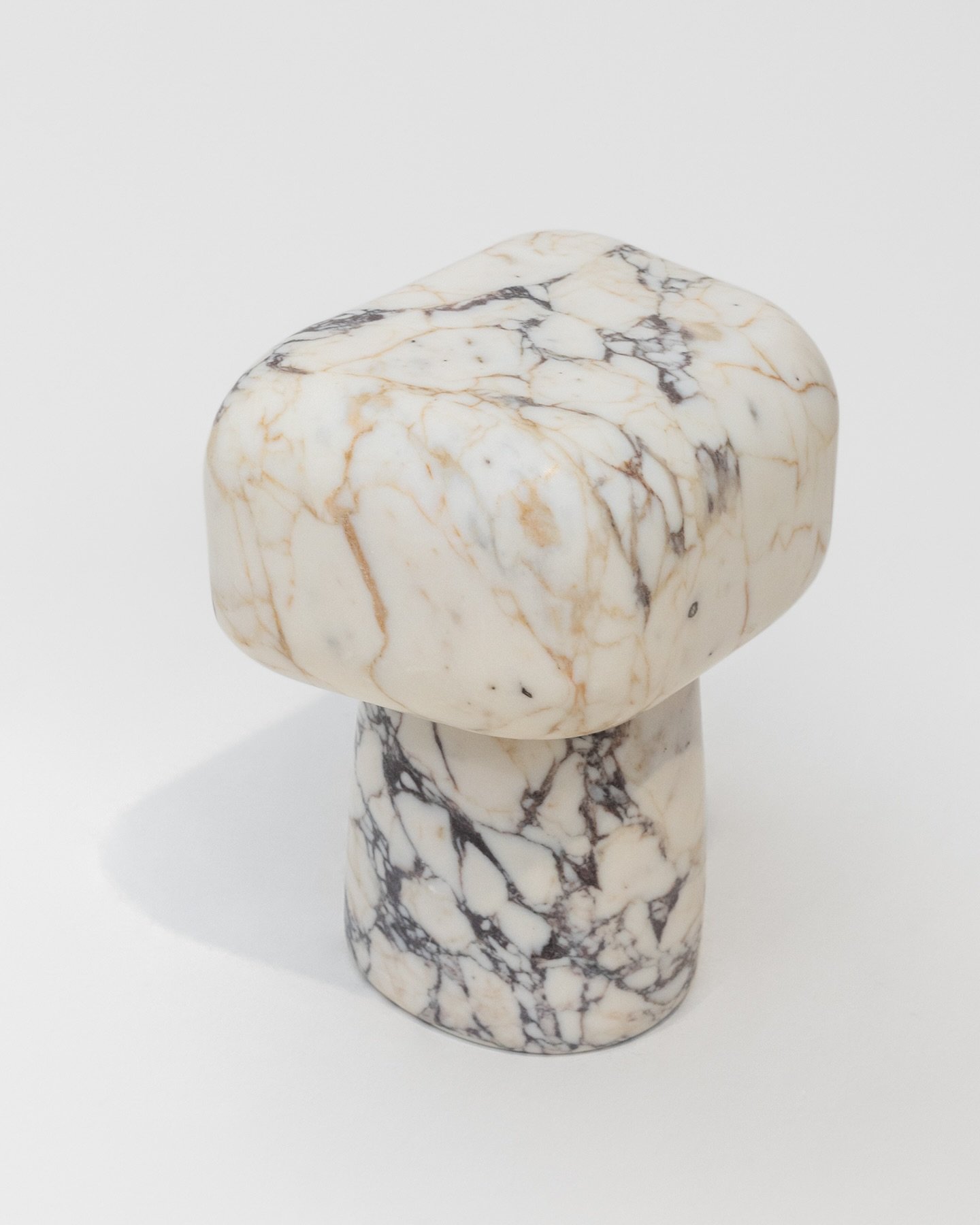 Let me introduce you to Fungo, new very limited edition stool, entirely in Calacatta marble, made in Italy. 
DM for details. Presented for the first time in Paris Design Week last month. Carved in one single block of marble, each piece will be unique