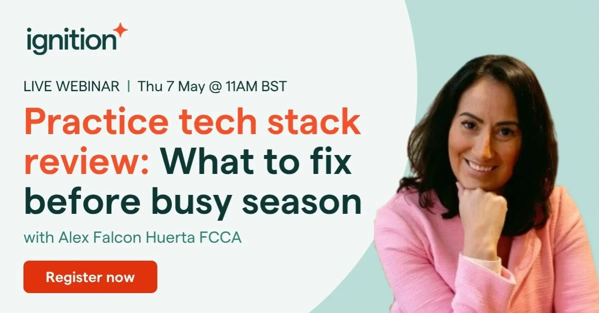 💥 Does your tech stack help you move faster? 💥 

Busy season has a way of exposing what&rsquo;s not working. 

Disconnected tools, manual workarounds, and inefficient processes all start to show when pressure builds - as a founder, I know this all 