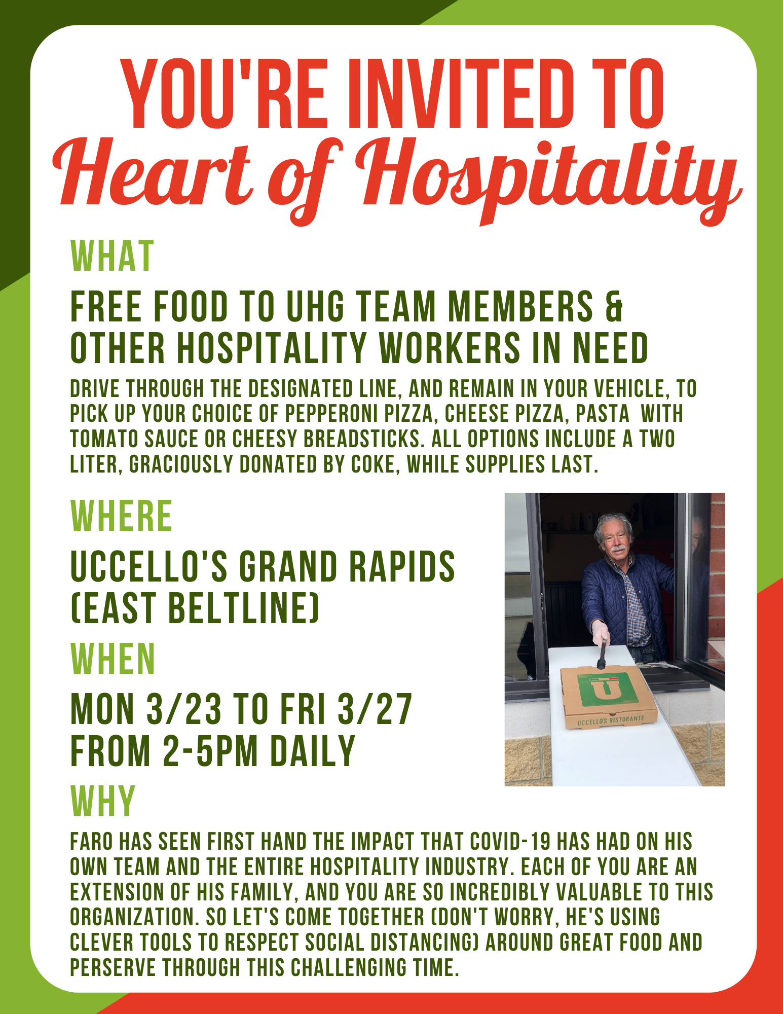 Heart of Hospitality Event