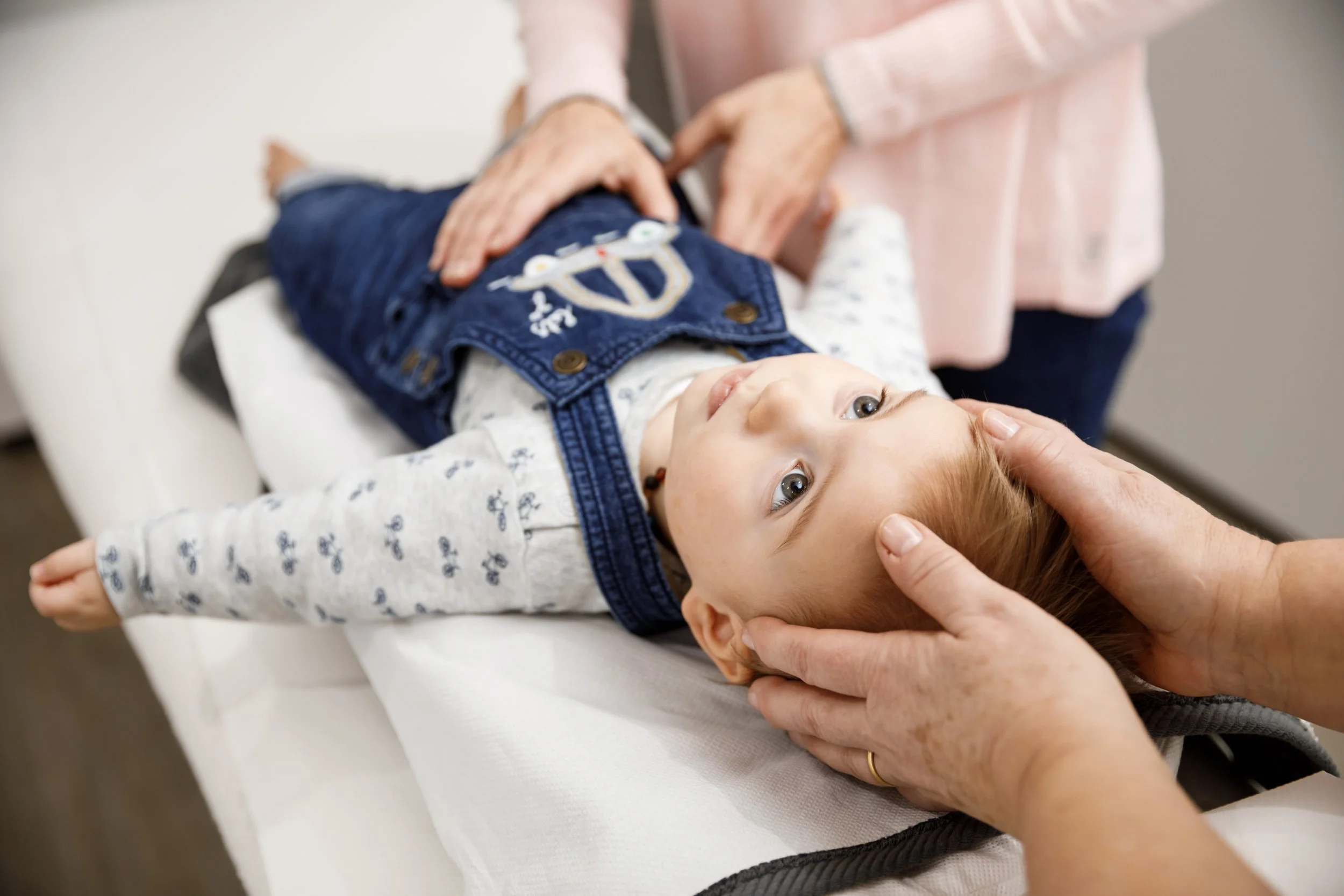 Tension in newborns affecting breastfeeding