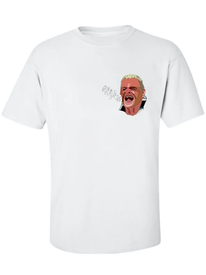 Gazza RAAH T-shirt by Rosie McGinn for OOF