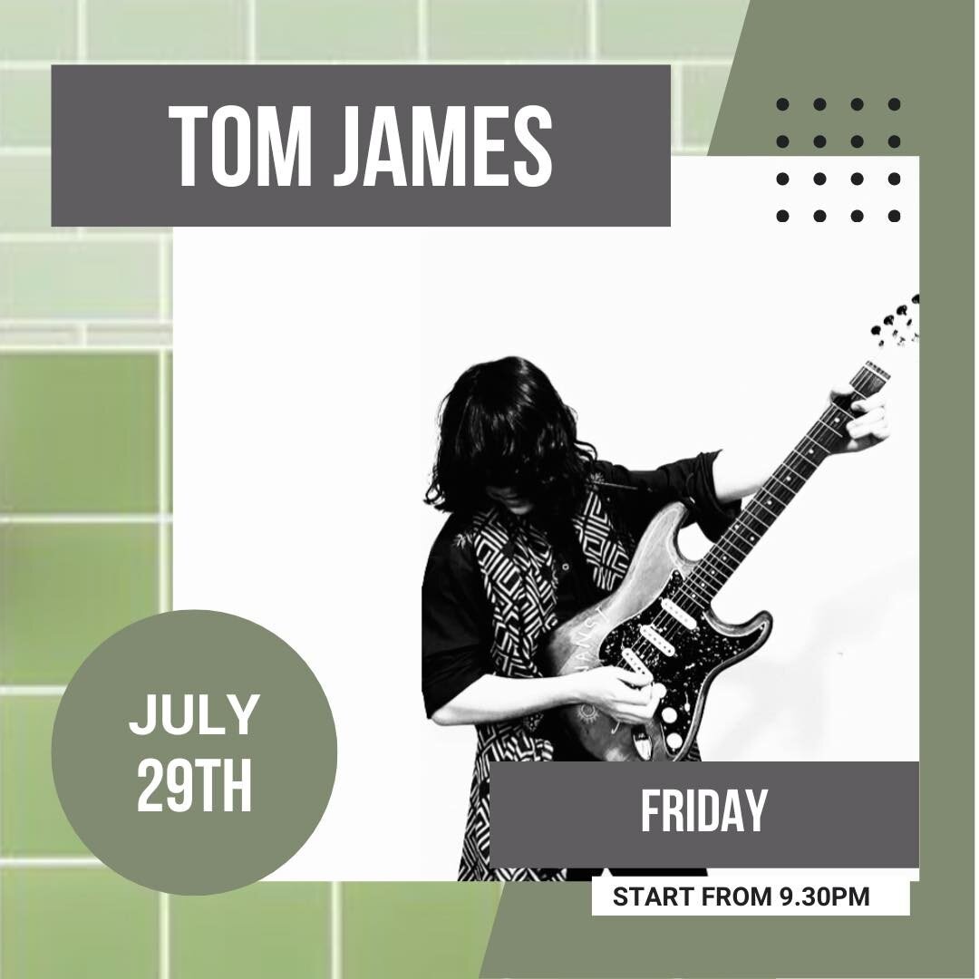 Don&rsquo;t have plans for tonight&hellip;

Come and join us for live music from Tom James! He&rsquo;ll be playing a mix of upbeat acoustic classics and your favourite indie hits from 9pm until late! 🎸🕺🏻