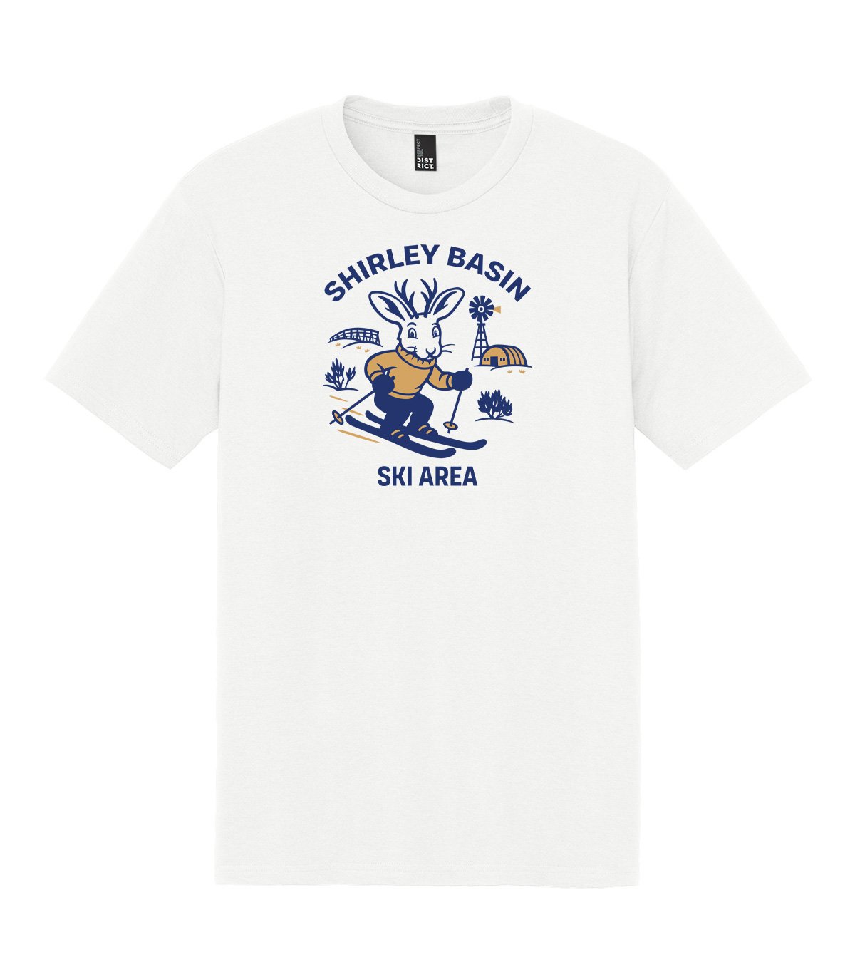 Jackalope Shirley Basin T-Shirt (Natural)