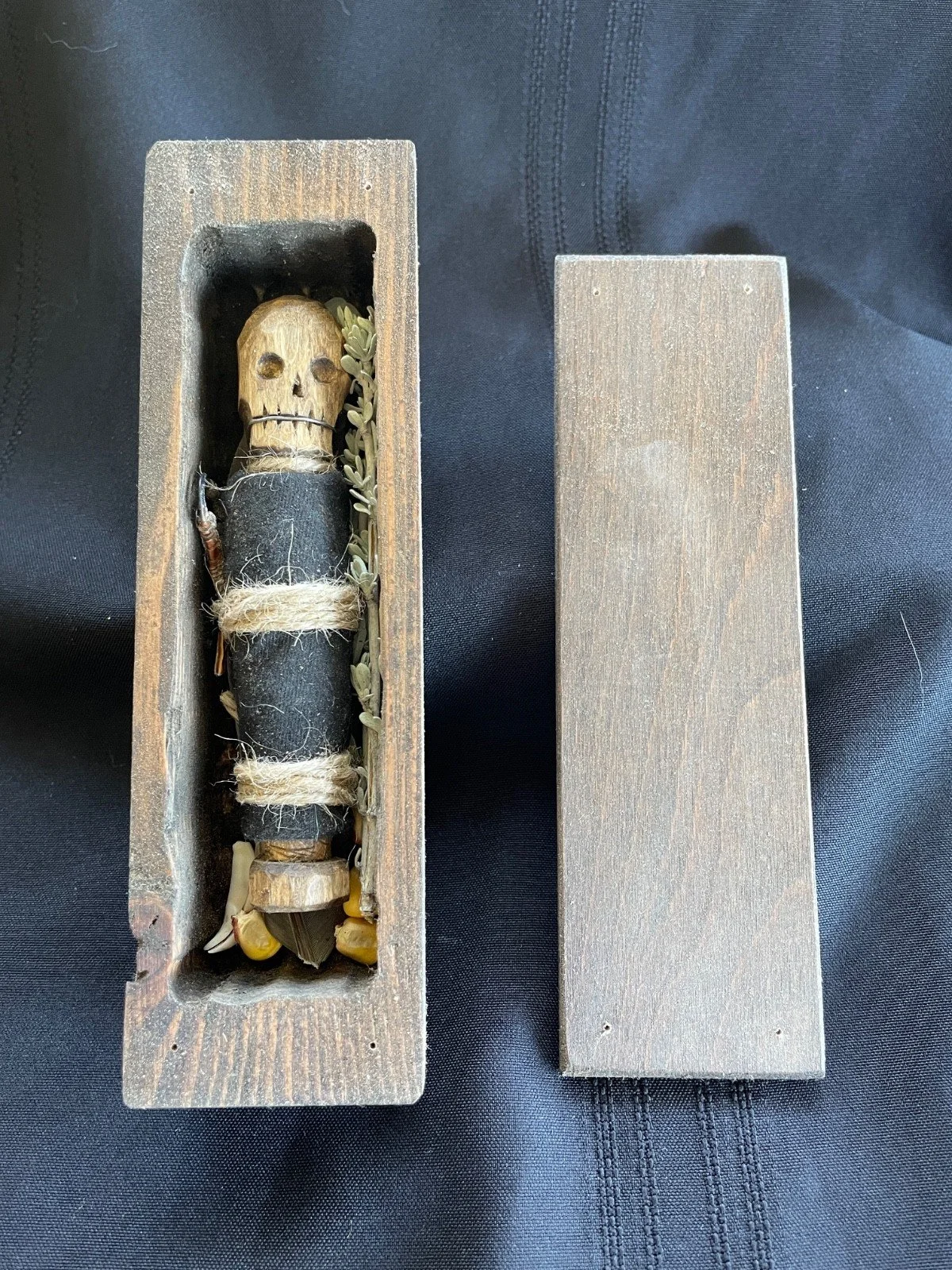 Coffin/Casket for Fetish Occult Voodoo Witchcraft 023