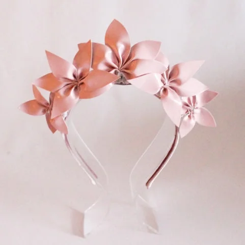 Ash Grey Millinery Mystik headpiece flower crown bridal hairpiece wedding bridesmaid accessory fascinator