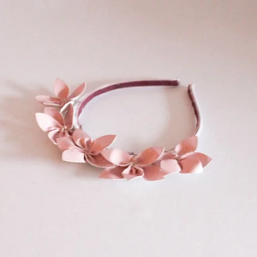 Ash Grey Millinery Mystik flower crown halo headpiece brides bridesmaidsroyal ascot milliner hair accessory fascinator