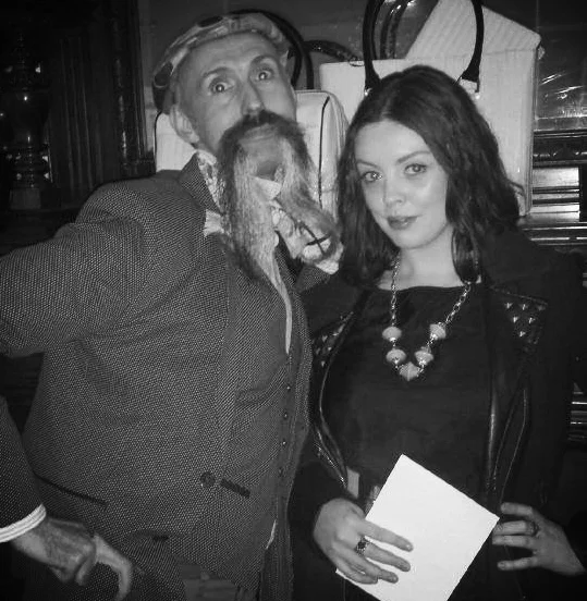 Myself and the fabulous Richard Nylon.