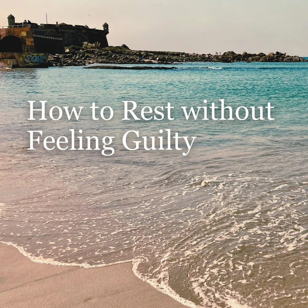 Can be tough to rest without guilt especially amidst a lot of change and challenge. Would love to hear from you in the comments! What&rsquo;s a &quot;go to&quot; way you allow yourself to rest, reset or take a break? Can be big or small - a daily or 
