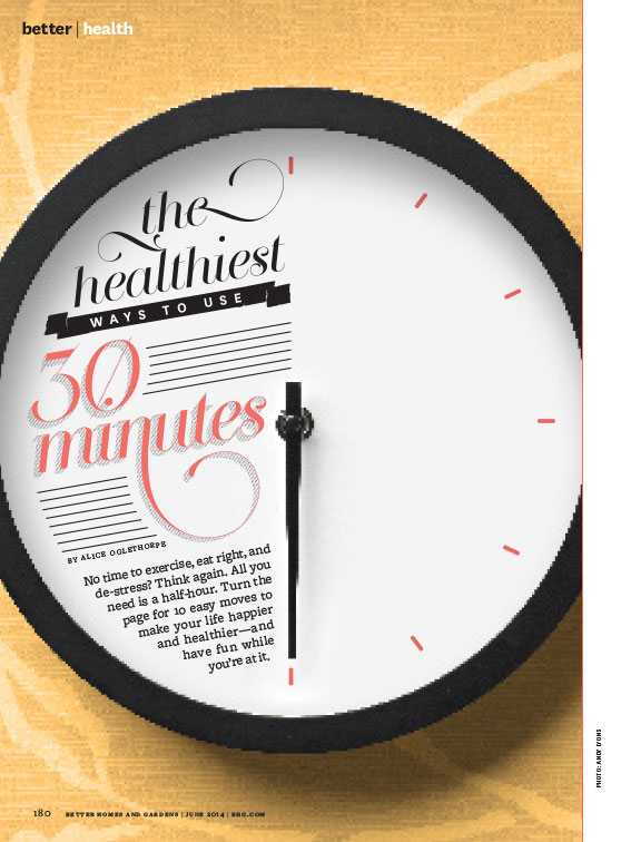 Healthiest Ways to Use 30 Minutes