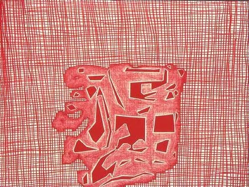 Untitled #6 etching and aquatint 10/12 AP from an edition of 25, 12 APs 22" x 29 1/2 " 