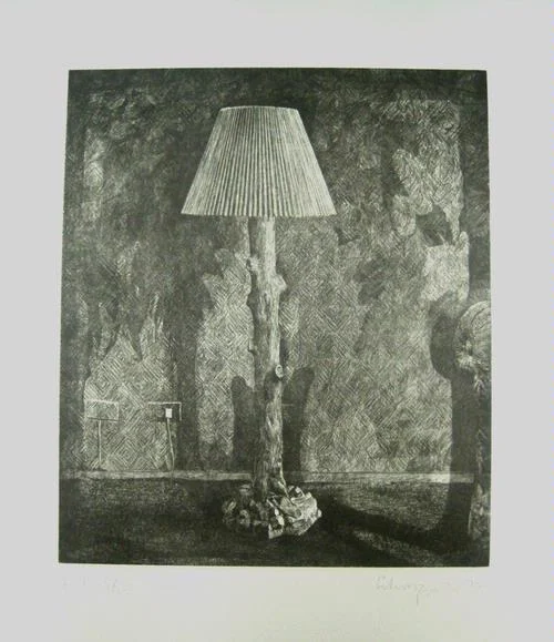 Hat Stand, 1979 Etching AP 8 of 25 28" x 25" 