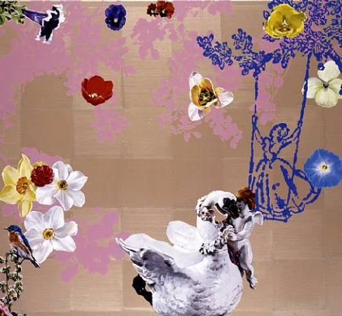 The Promise of Spring, 2006 oil on canvas 44 x 48 1/4 " 