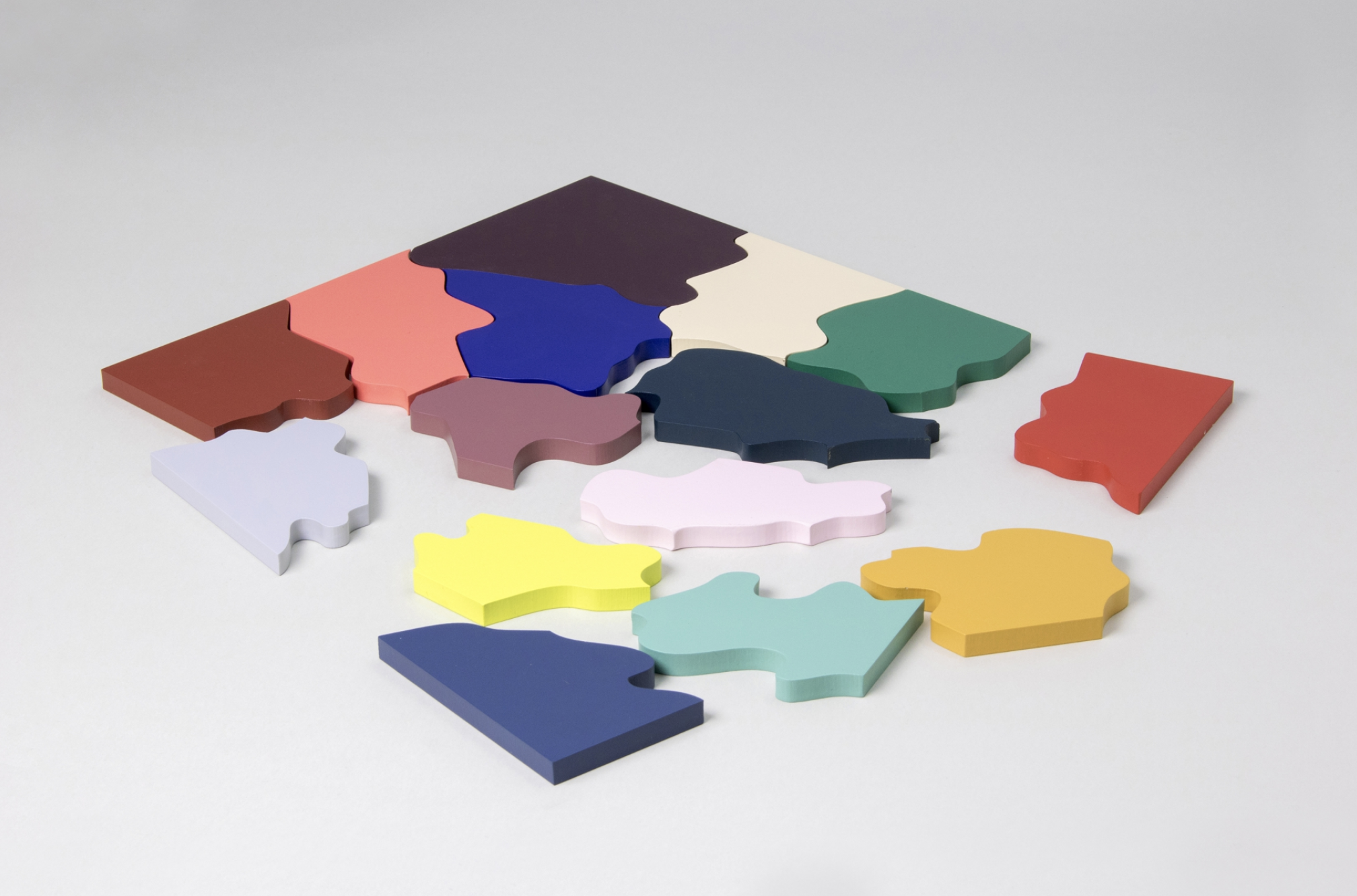 COLOR PUZZLE : Launched by Areaware (2016) Credit : CLARA VON ZWEIGBERGK website