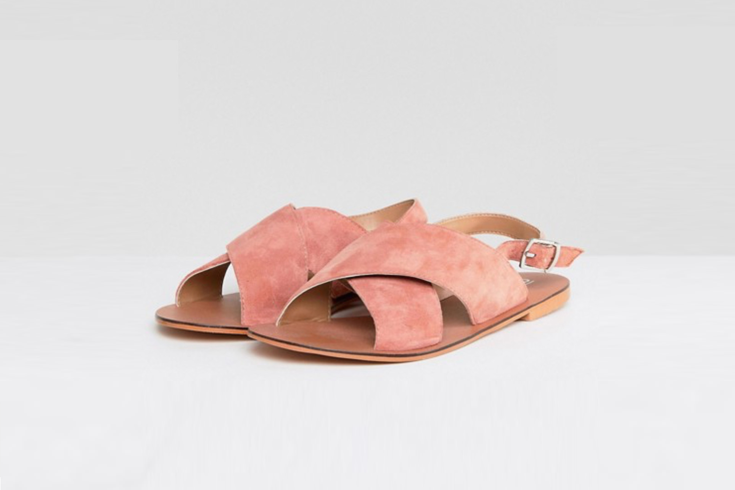 Leather Flat sandals / ASOS Flicker