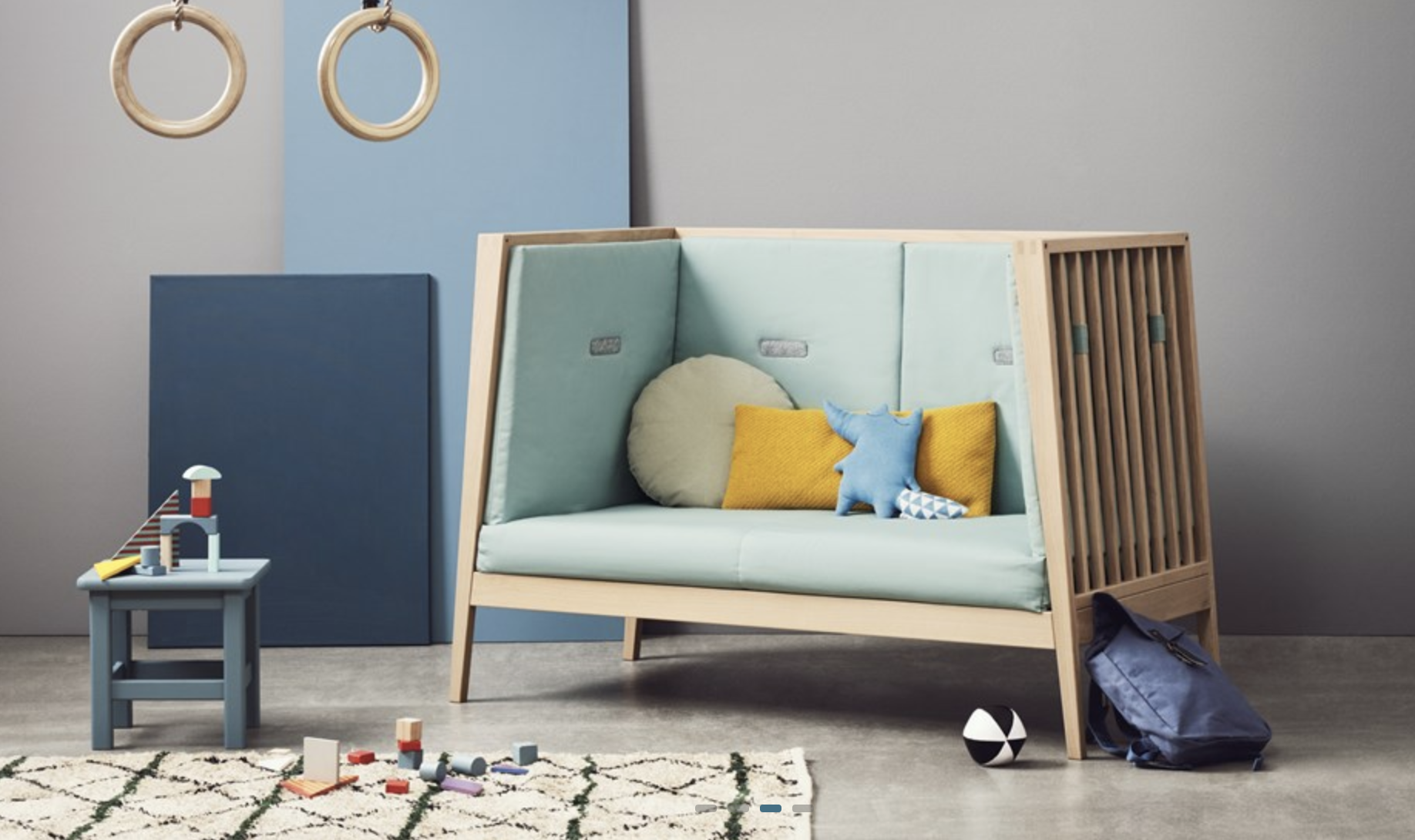 Baby Cot Linda by Leander - Credit photo : Leander