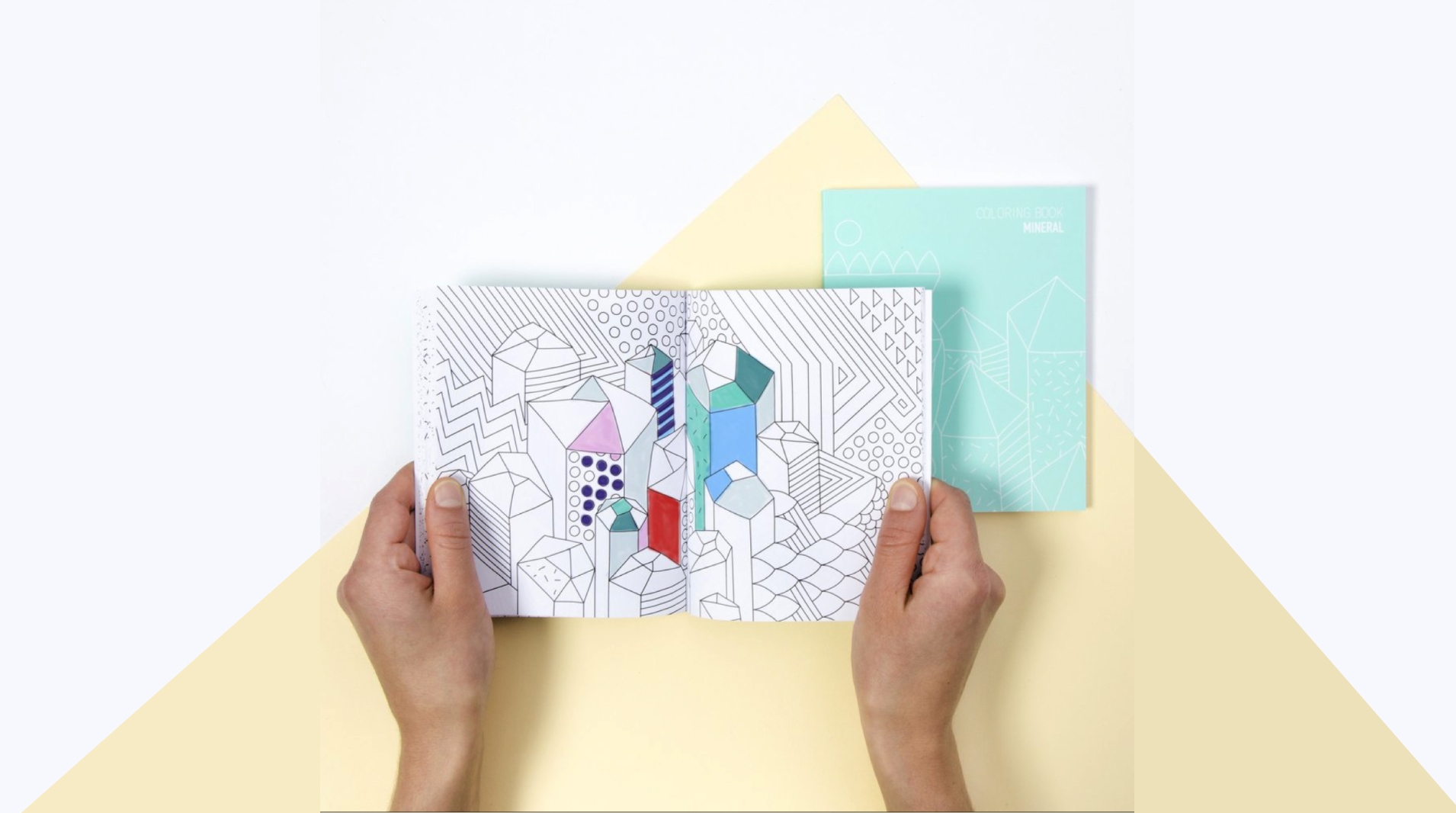 Coloring notebook by OMY . A fun gift to take everywhere!