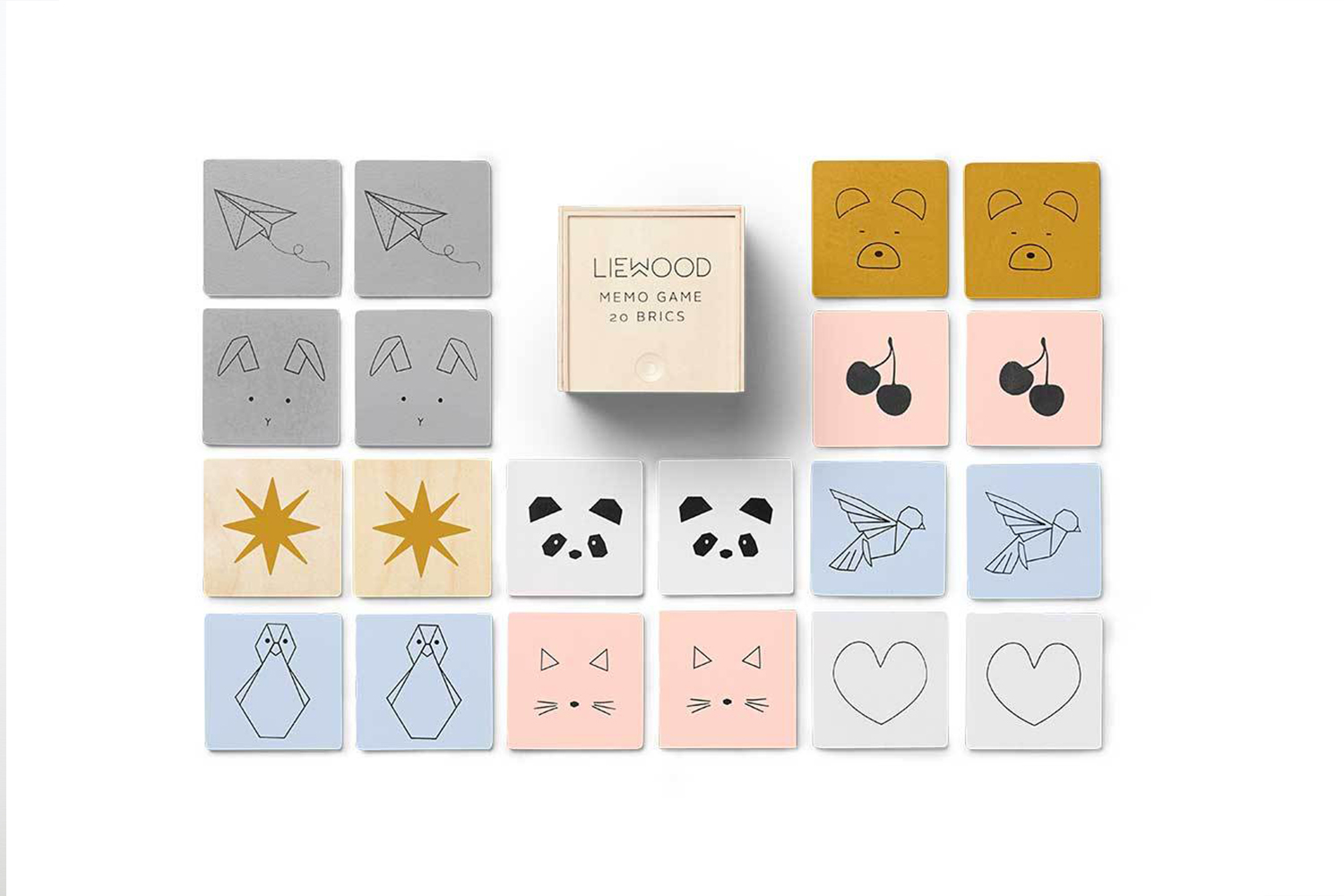  The cutest memory game ever, by  Liewood . 