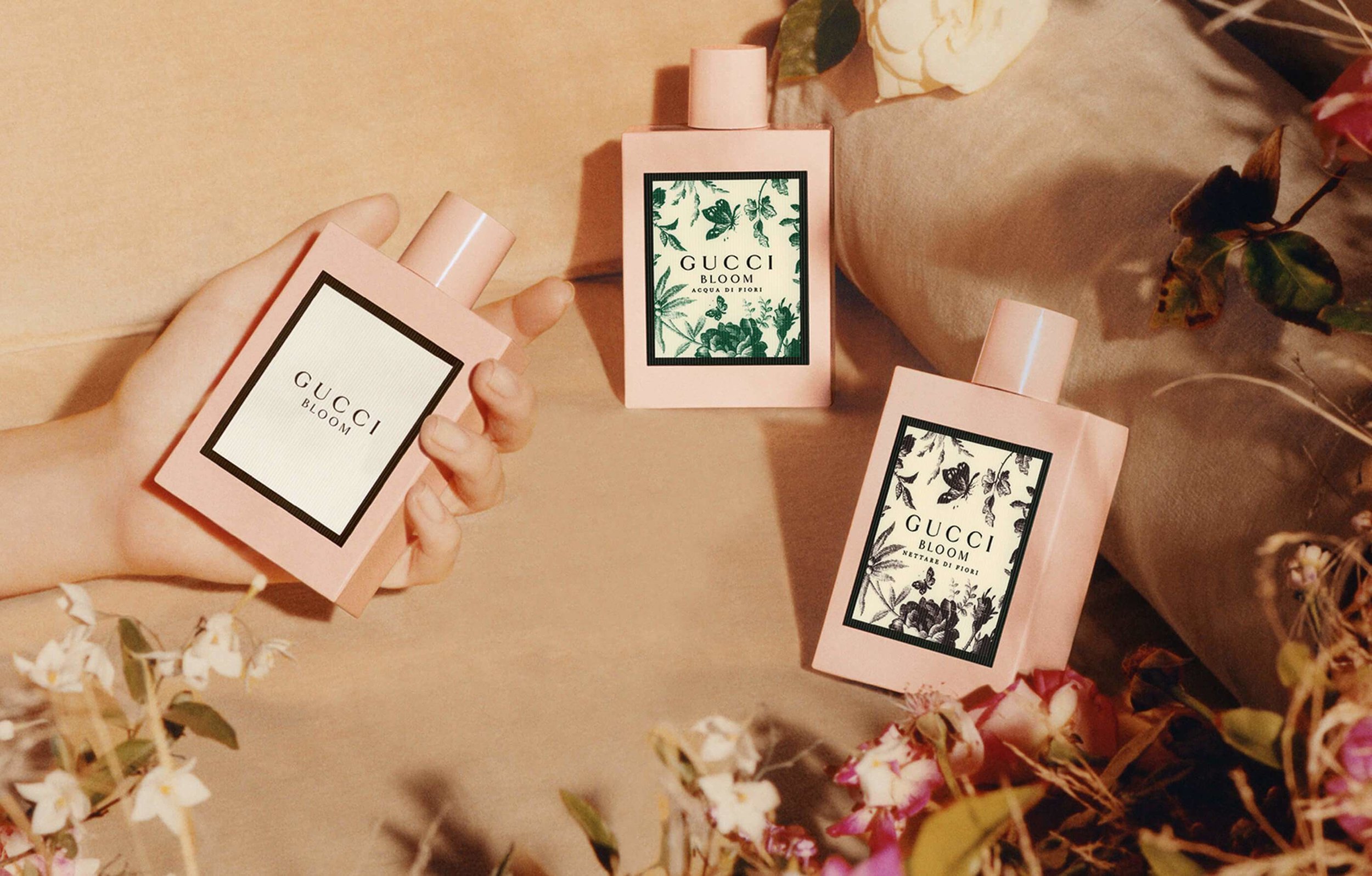  The marvelous Bloom fragrances from  Gu  c  ci . 