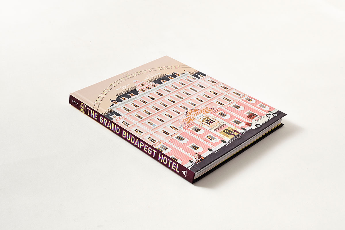 The Grand Budapest Hotel illustrated book, sold by Abrams Books .