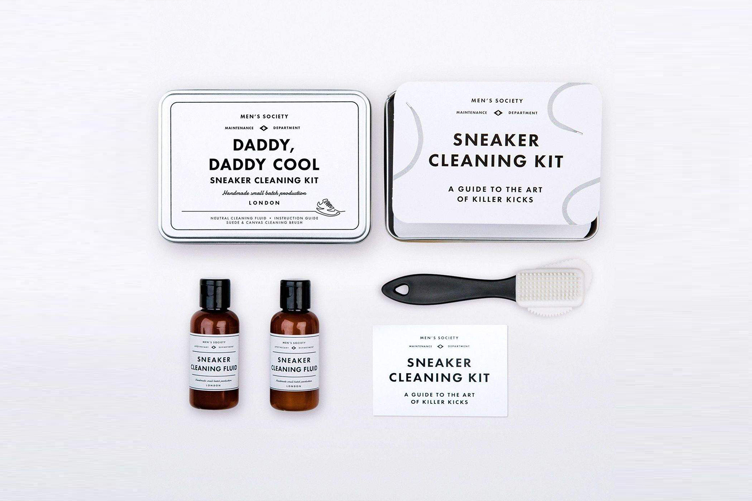  Cool and handy Sneaker Cleaning Kit by  Men’s Society . 