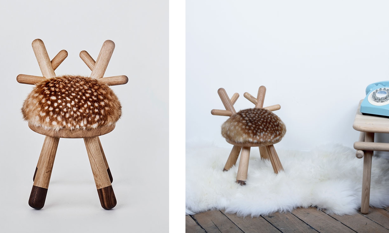  The cutest chair ever! Bambi Chair designed by Takeshi Sawada and sold by  EO . 