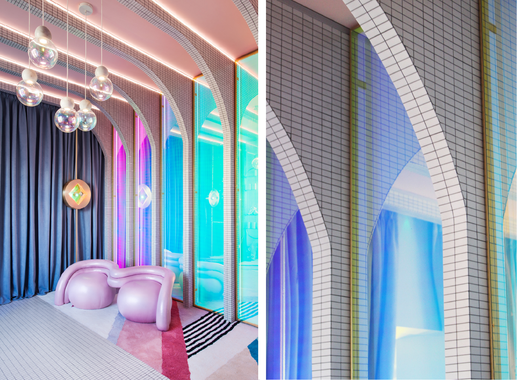 Wonder Galaxy dressing room at Casa Decor 2019