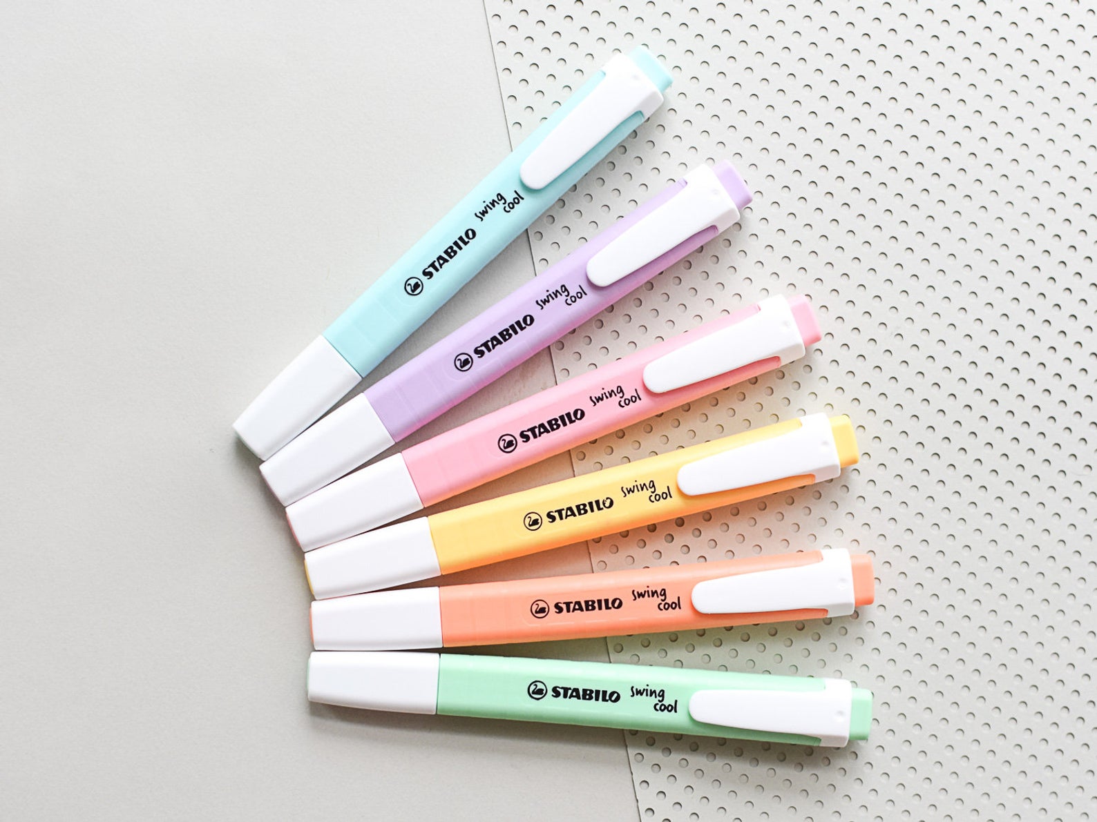  Stabilo Cool Swing Pastel Highlighters found on  Etsy  
