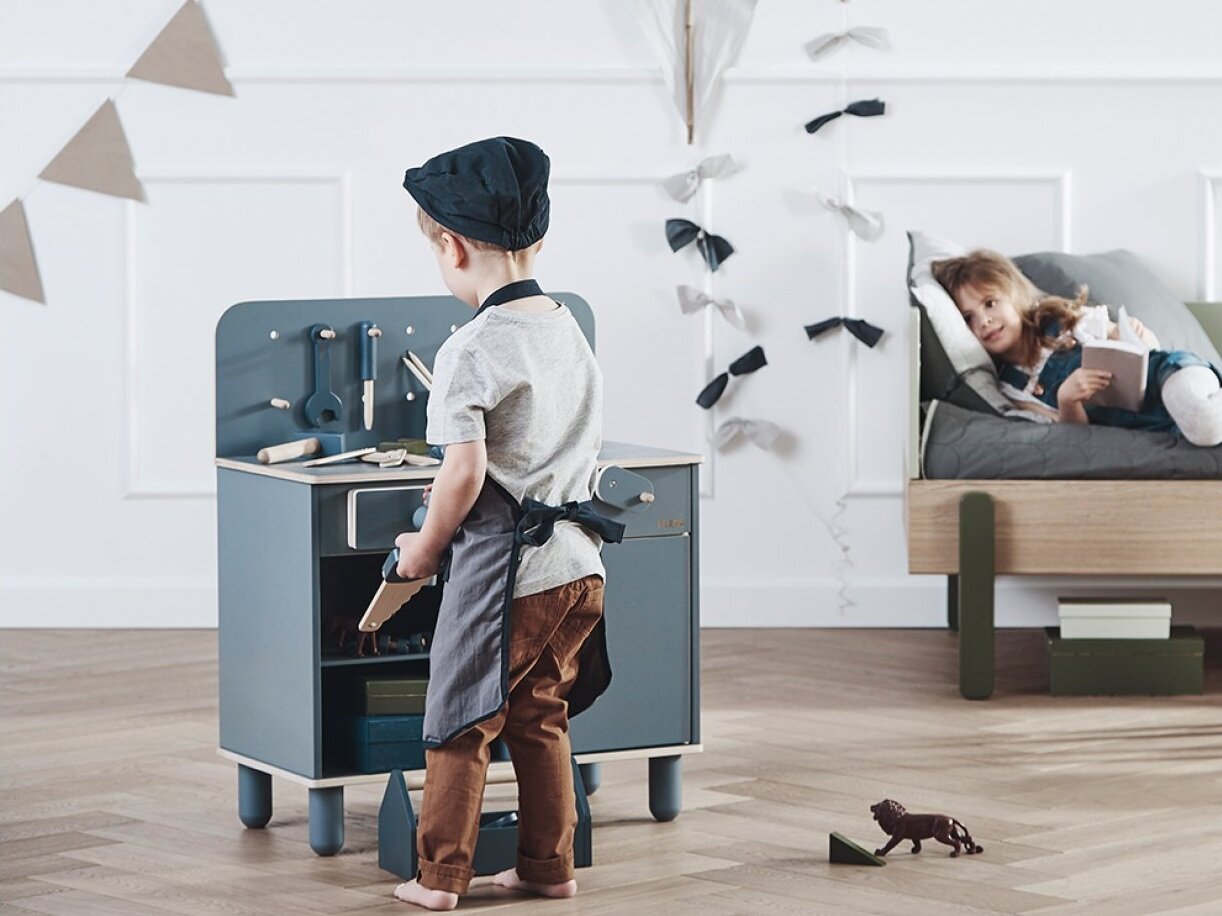   Flexa Dar Blue Workbench  - Les Enfants du Design 