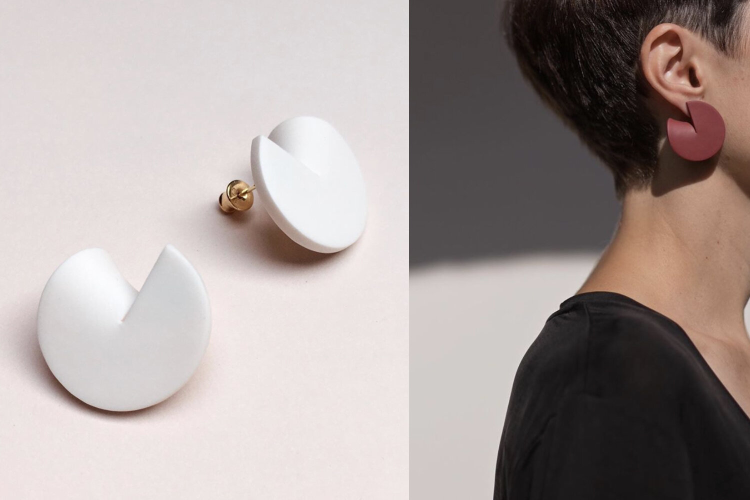  Búzio earring by Atelier Piino 