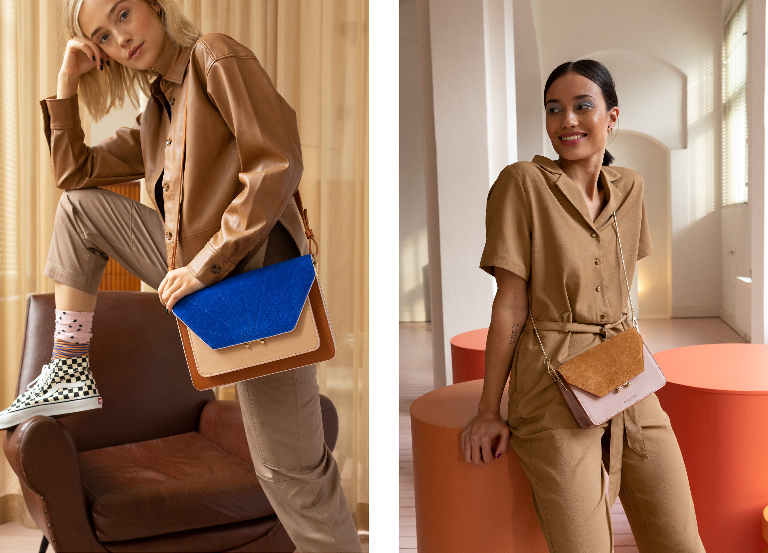   Satchel Coloré  &amp;  Shoulder bag Coloré  - The Sticky Sis Club by Sticky Lemon 