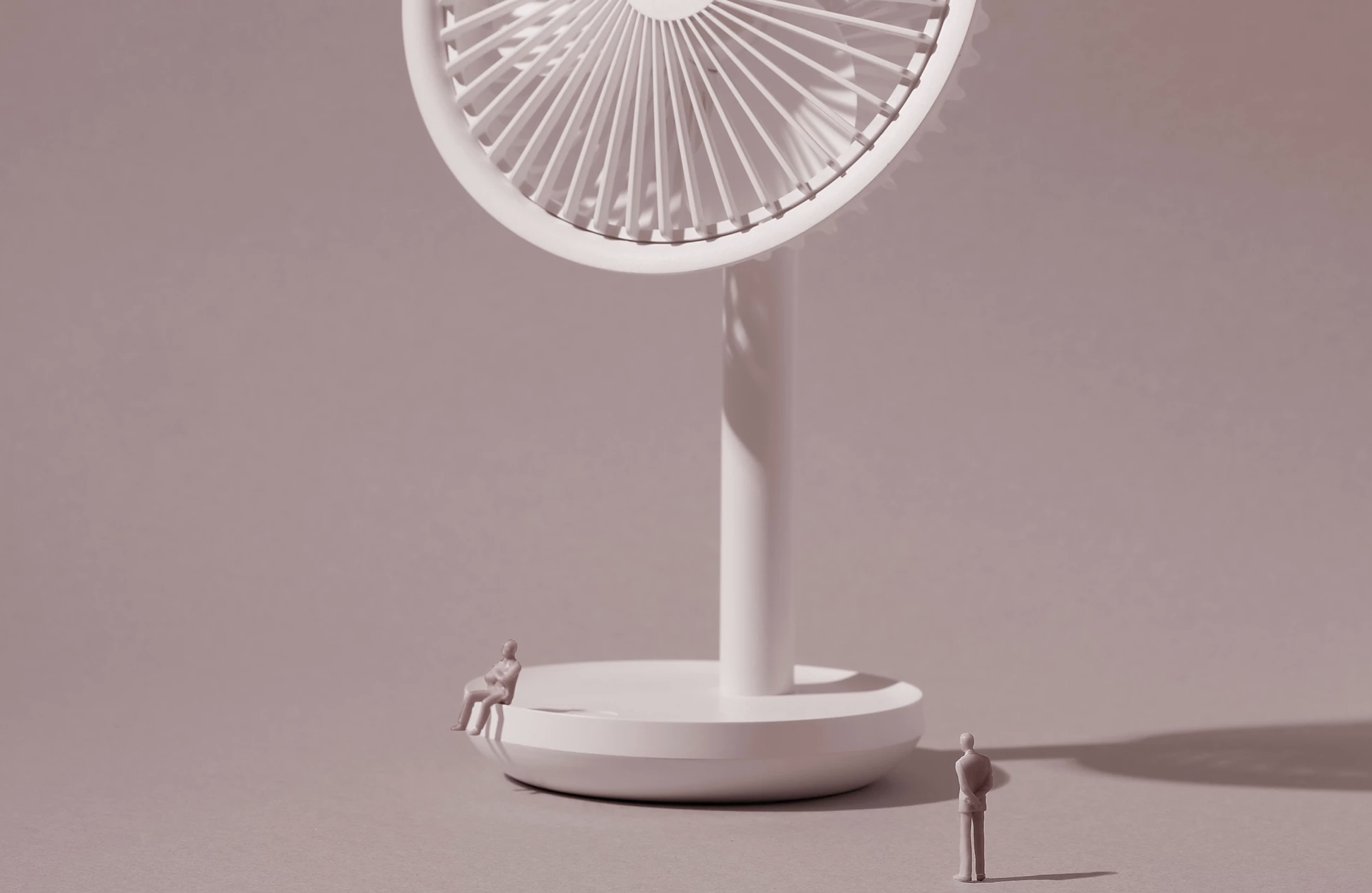  Stand fan -  Second White  