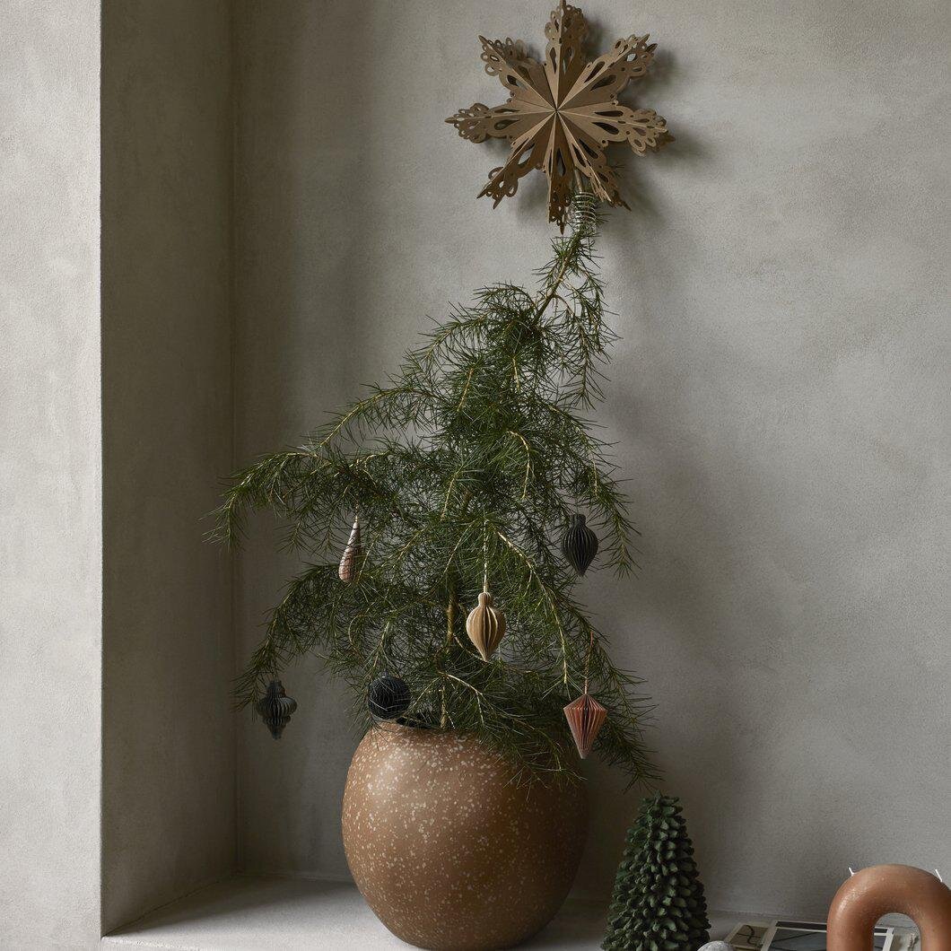   Folding Paper Christmas Decoration  by  Broste Copenhagen   