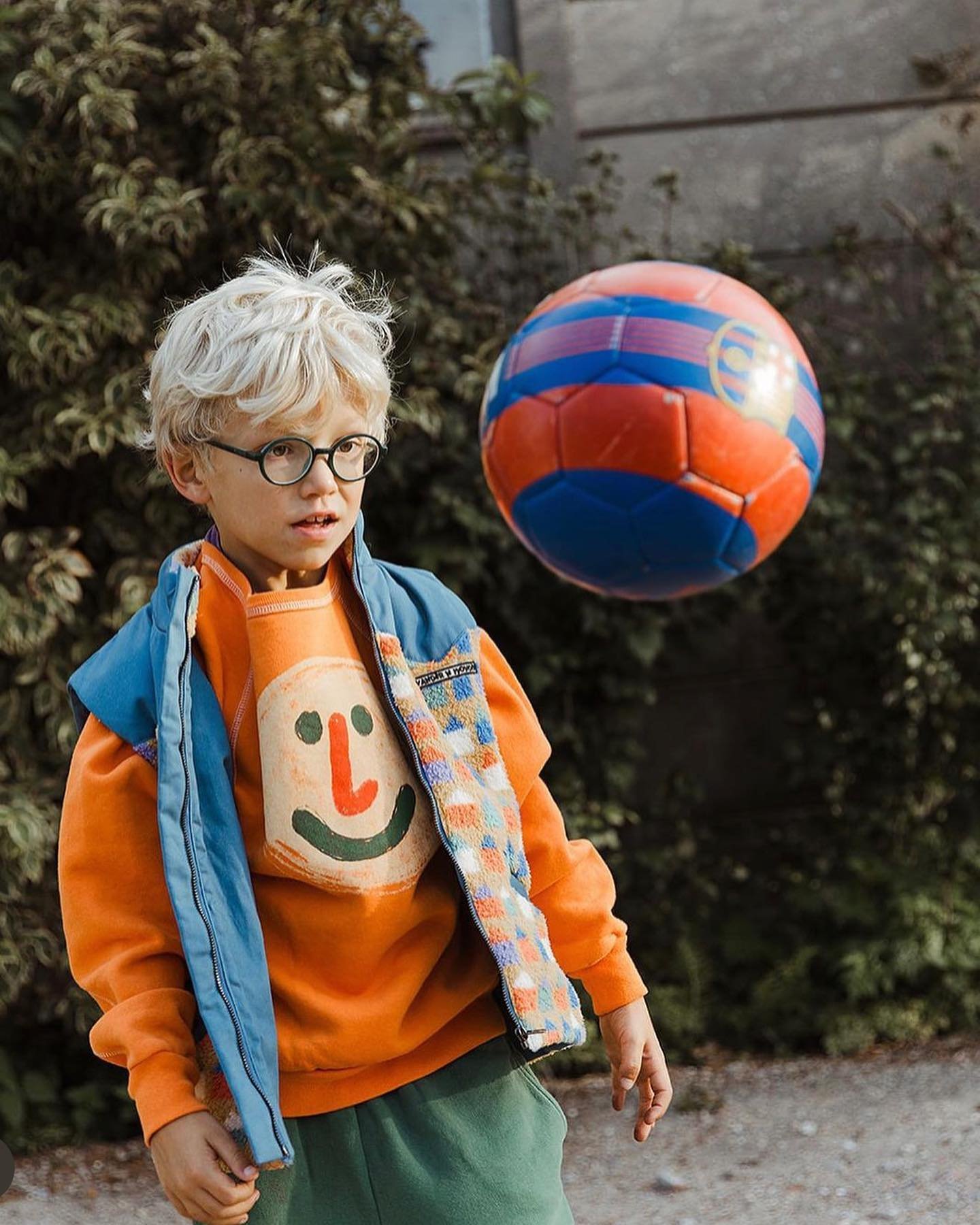 Photo by Wander & Wonder on October 07, 2023. May be an image of 1 person, child, playing football and playing soccer..jpg