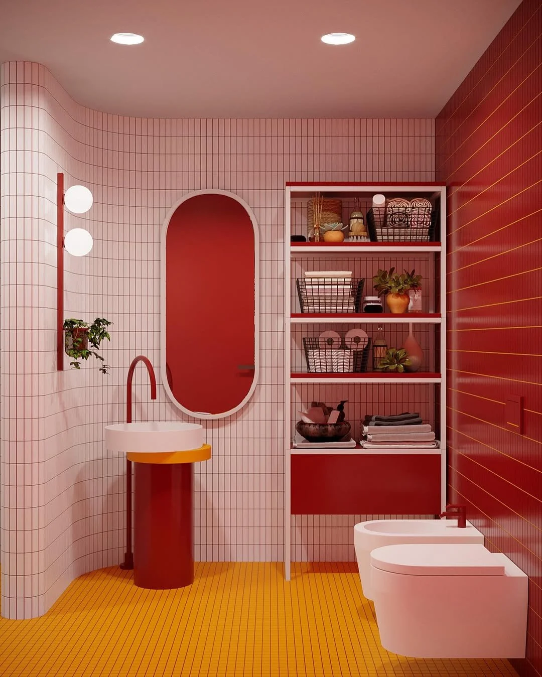 bold-colour-combination-bathroom