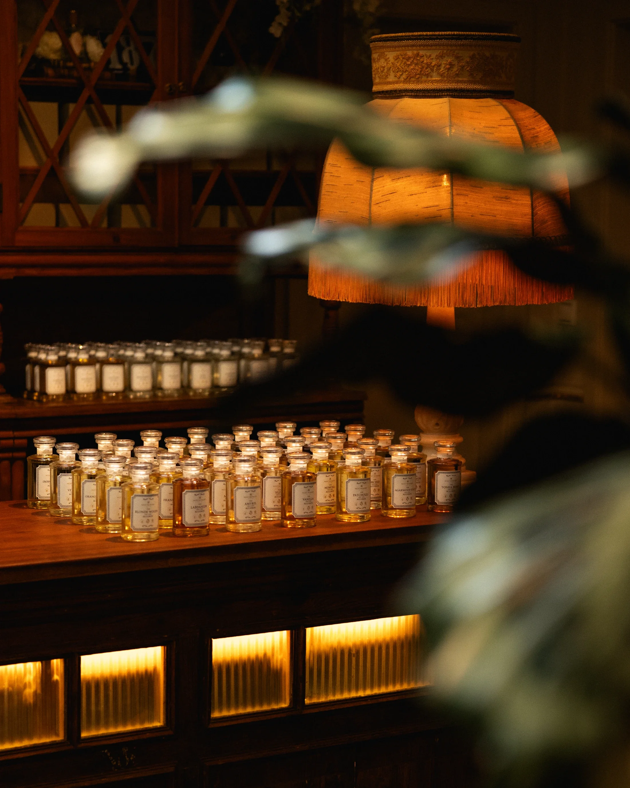 Selection of perfumes in Next Memory store